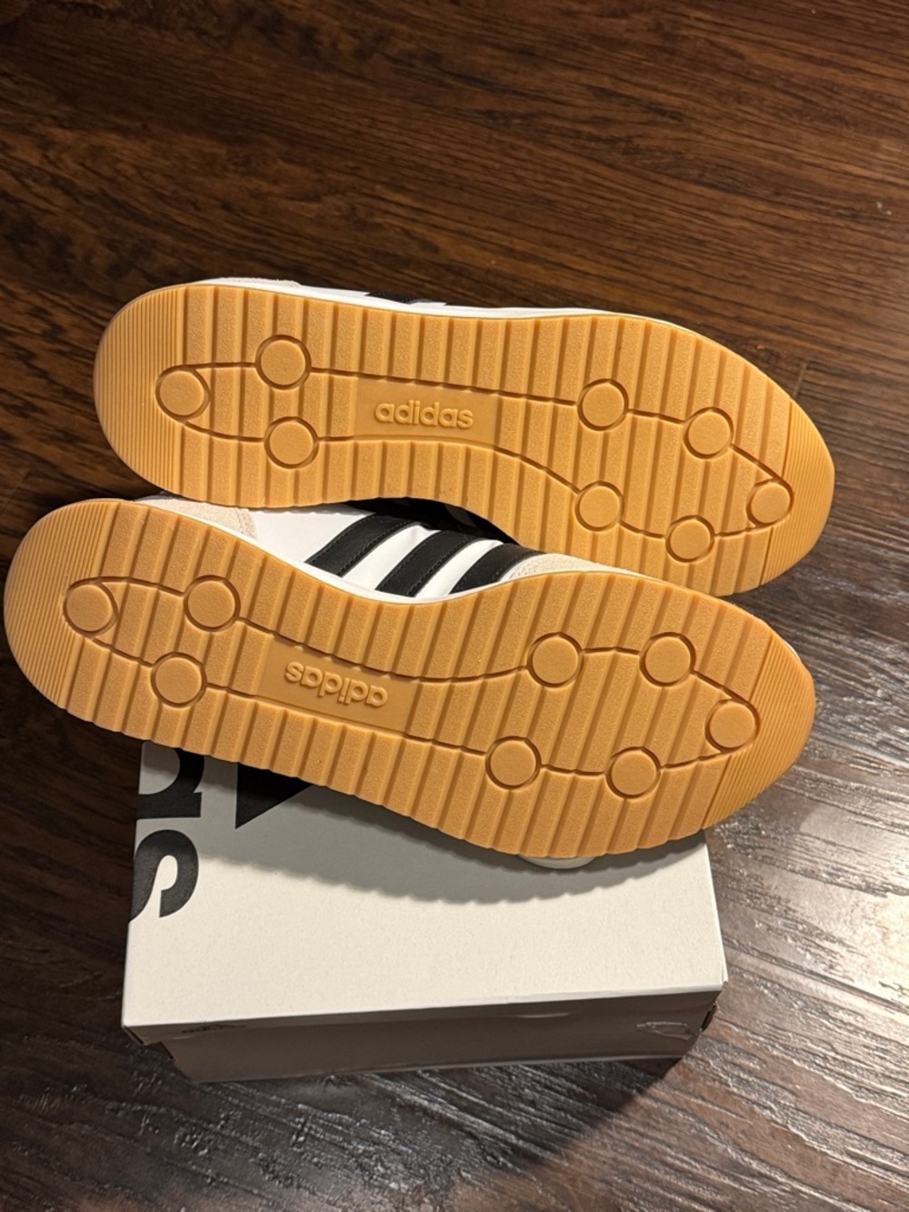 adidas NEW IN 📦 White and Black Athletic Shoes, Sz 12 - Picture 7 of 11